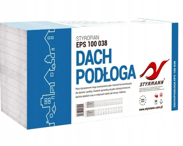 Balot styropianu EPS 100 038 do izolacji dachów i podłóg. Idealny na tarasy i balkony.