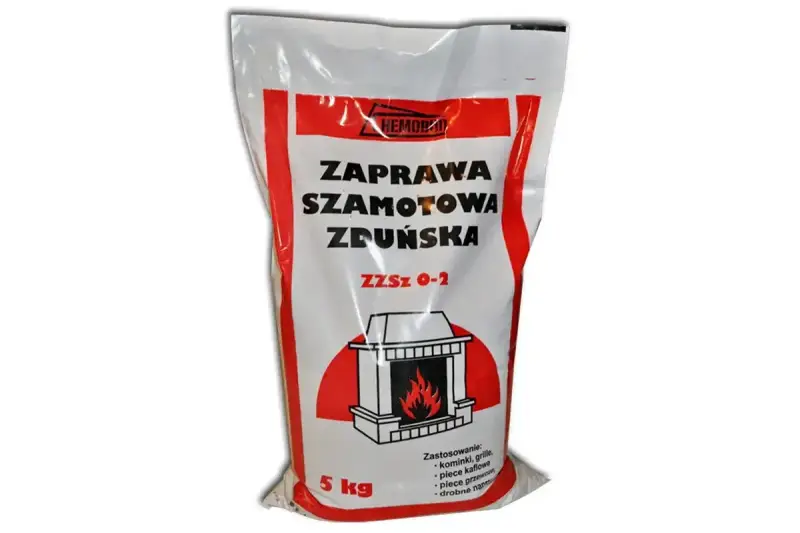 Worek zaprawy szamotowej zduńskiej. Dowiedz się, ile schnie zaprawa szamotowa, by prawidłowo wykonać prace.